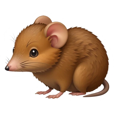 Shrew animal sticker