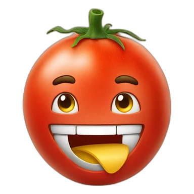 Chat sur tomate sticker