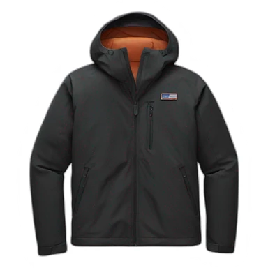 black-patagonia-jacket sticker