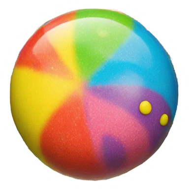 Person as a chewy jawbreaker sticker