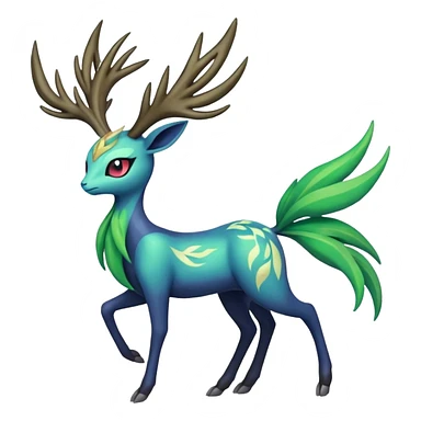 Meloetta-Xerneas-Virizion-Pokémon-Fakémon-creature sticker