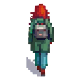 woman walking sticker