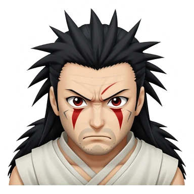 Kenpachi from bleach  sticker