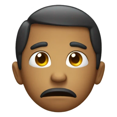 Sad but with a smile sticker