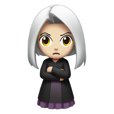 Angry kuromi  sticker