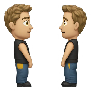 Tiresome blows man  sticker