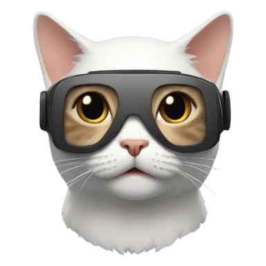 Cat vr sticker