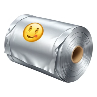 silver foil roll  sticker