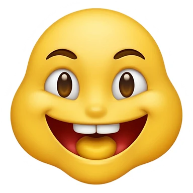 emoji biting its lip sticker