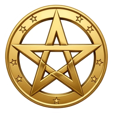 Pentacle sticker