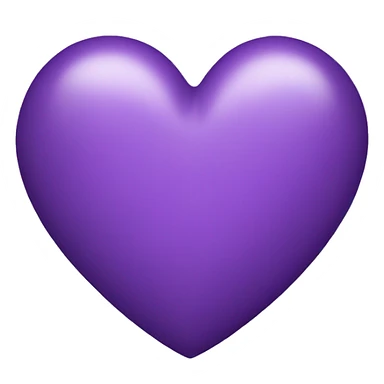 violet purple heart sticker