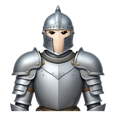 cinematic heavily armored mystery knight sticker