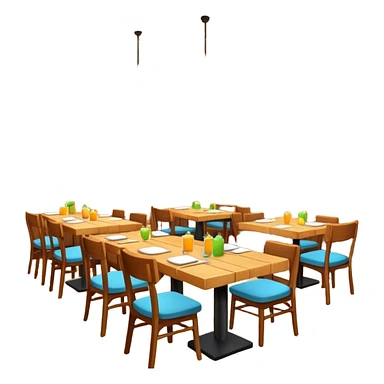 healthy food restaurant sticker