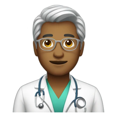 Doctor in hospital  sticker