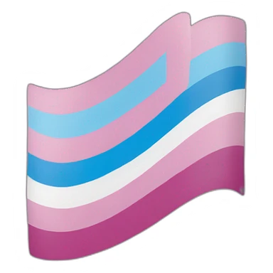 Transgender flag  sticker