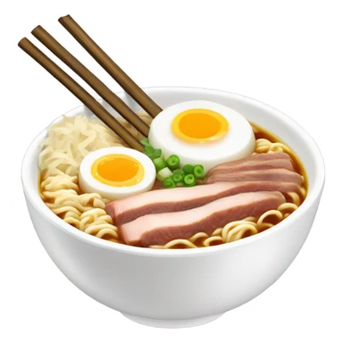 Bowl of ramen sticker