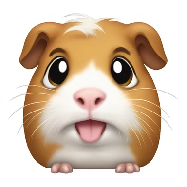 Guinea pig crying  sticker