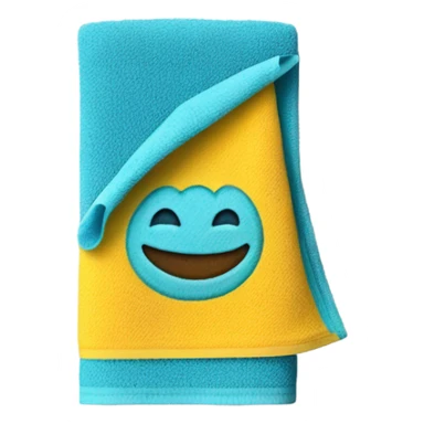 small cleaning towel sticker