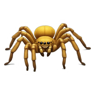 King Yellow Tarantula sticker