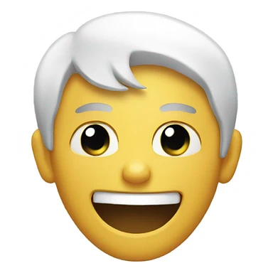 Dying laughing  sticker