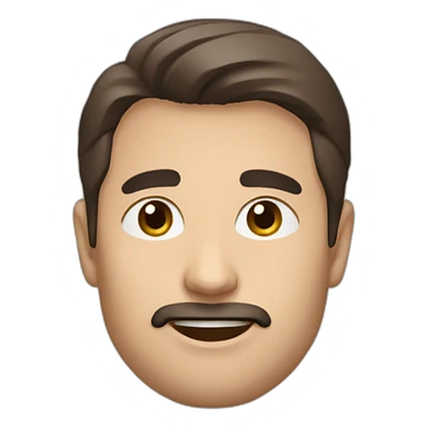 oturarak kahve içen adam sticker