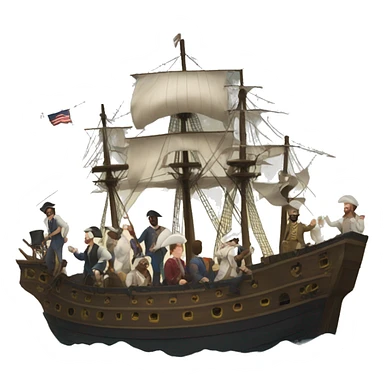 boston tea party sticker