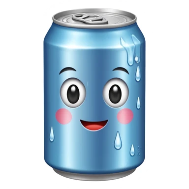 can of soda sticker
