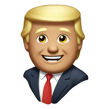 Happy trump sticker