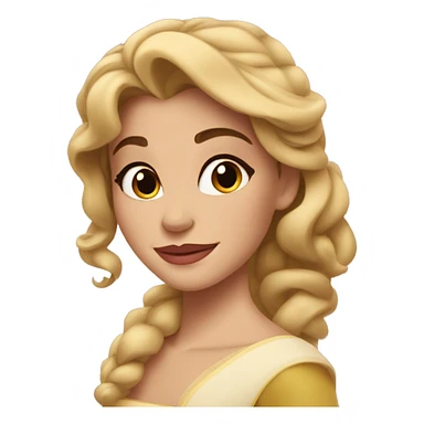 Belle from Beauty and the Beast sticker