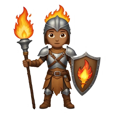 Ancient Torch Bearer sticker