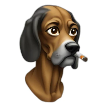 snoop dog smoking sticker