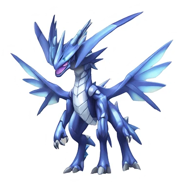  Cool Edgy Shiny Godly Ethereal Digimon-Genesect-Dialga-Reptile full body sticker