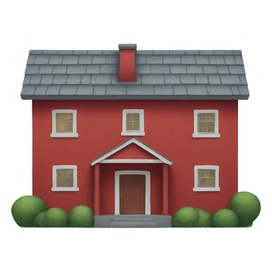 Red House  sticker