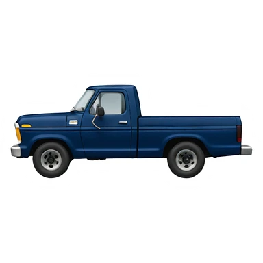 Navy blue 1979 ford truck  sticker