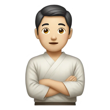 Korean qui s’embrasse sticker