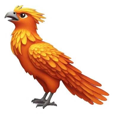Phoenix bird sticker