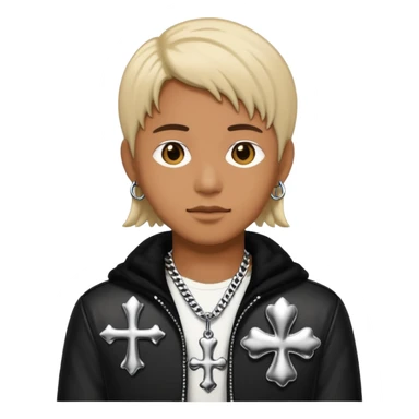 Tokyo chrome hearts sticker