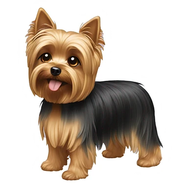 Yorkie dog sticker