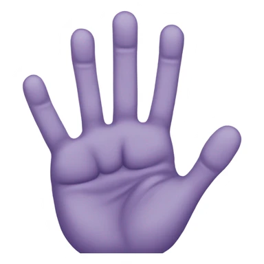 Hand with 6 finger sticker