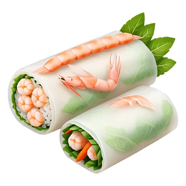 Summer roll sticker