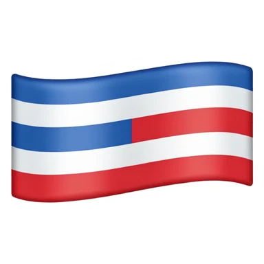simple French flag sticker
