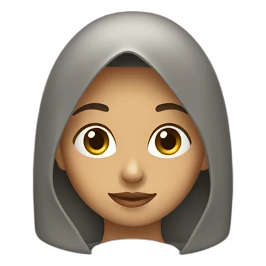 orthodox covered girl sticker