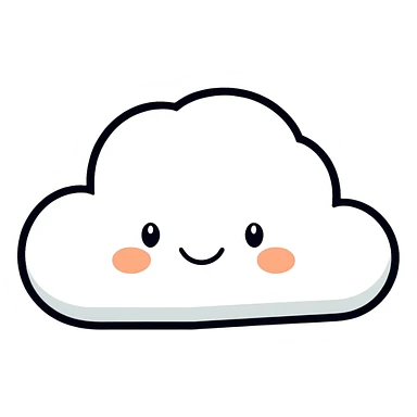 Cloud sticker