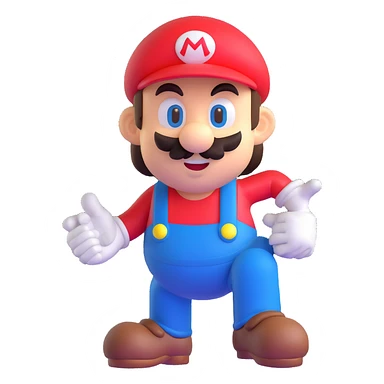 Super Mario character sticker