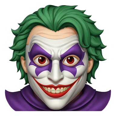 Coringa  de máscara  sticker