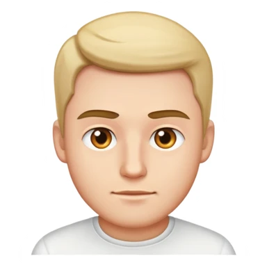 man white shirt sticker