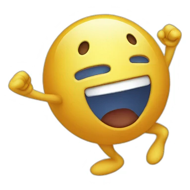 Leukocyte cheering sticker