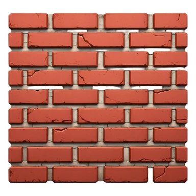 Agora um tijoloBrick wall: sticker