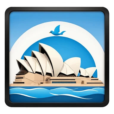 salesforce logo behind sydney opera house sticker
