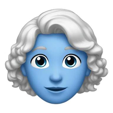 Cœur bleu clair  sticker